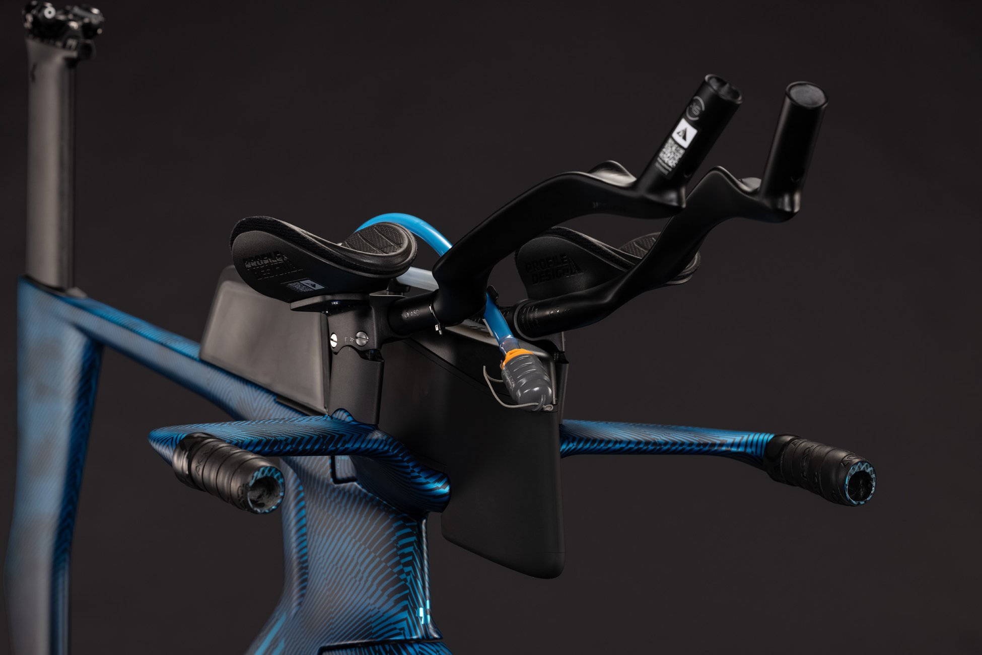 Cube Aerium C:68X Frameset liquidbluegrid´n´chrome