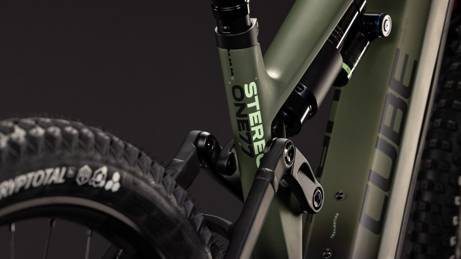 Cube Stereo Hybrid ONE77 HPC TM 800 reedgreen´n´gills