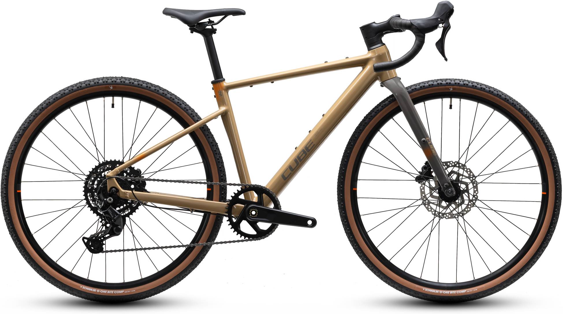 Cube Nuroad Rookie ONE cappuccino´n´brown - XXS
