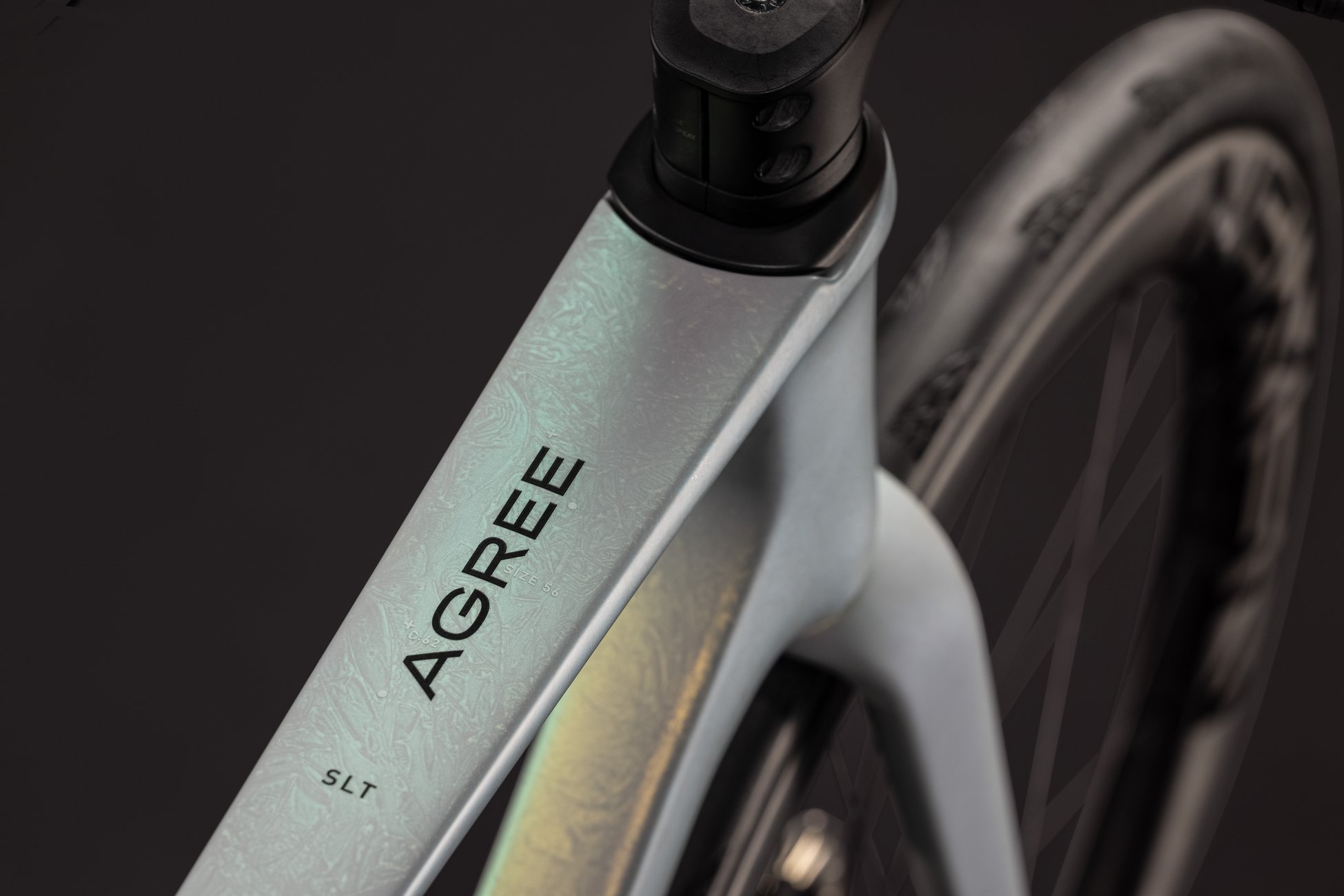 Cube Agree C:62 SLT Di2 stormyopal´n´black