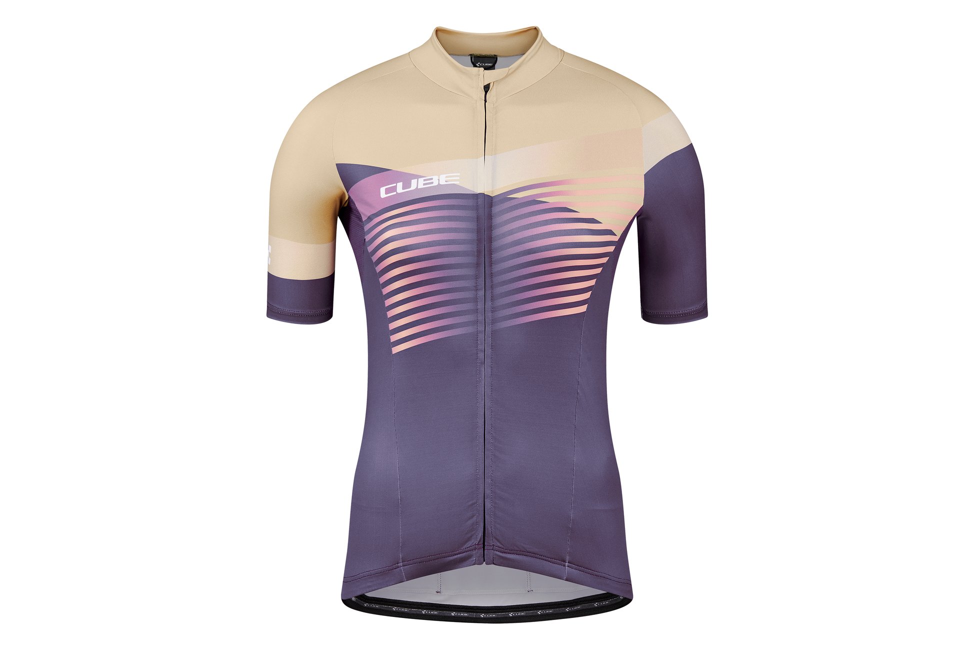 TEAMLINE WS Trikot kurzarm violet´n´sand