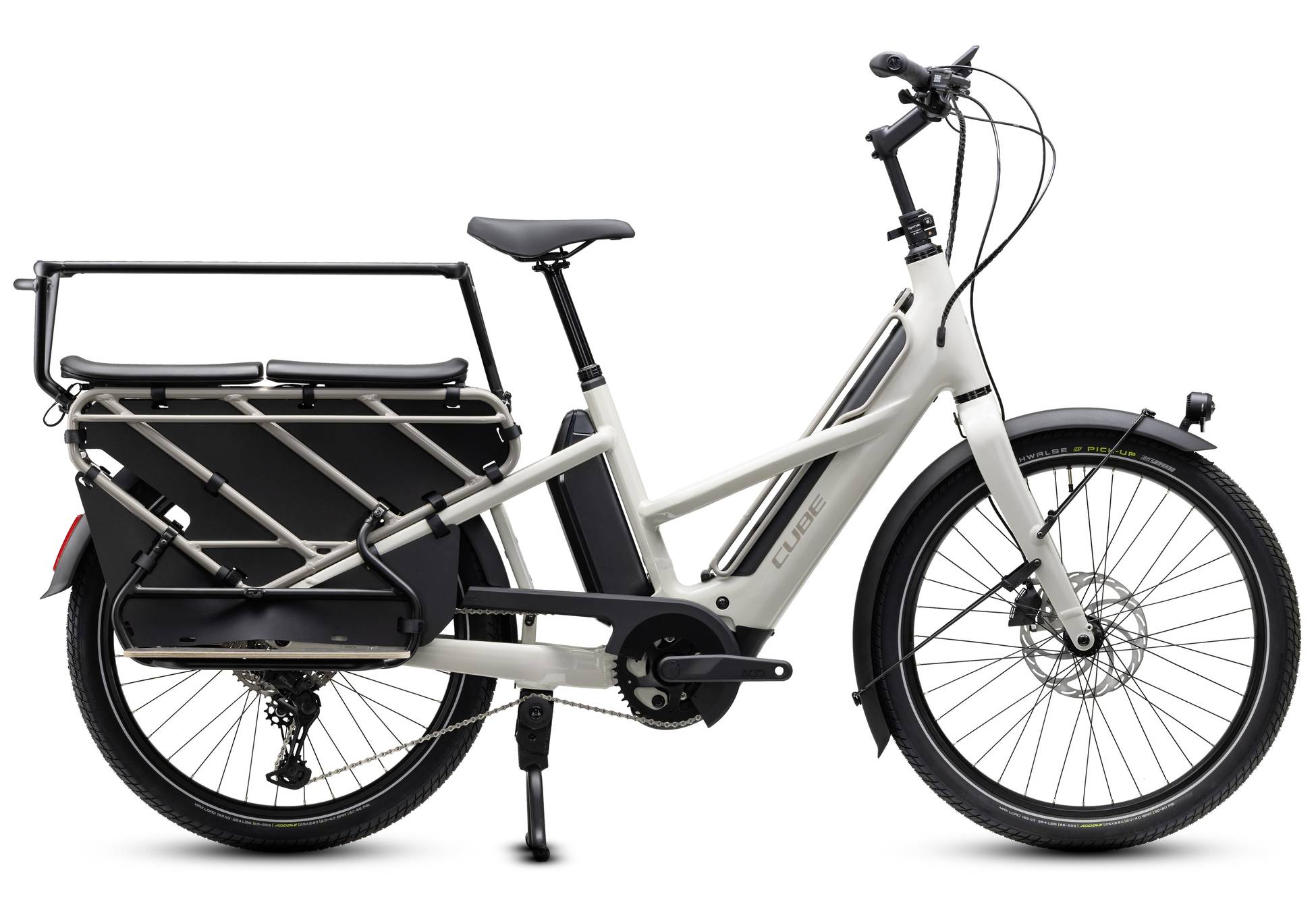 Cube Longtail Hybrid Family 800 greybeige´n´grey