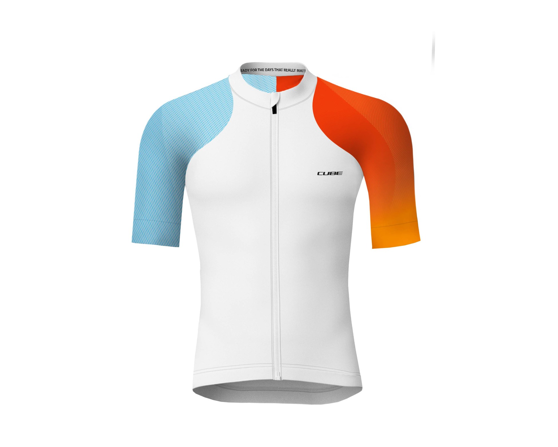 ROAD/XC Trikot TEAMLINE kurzarm light blue
