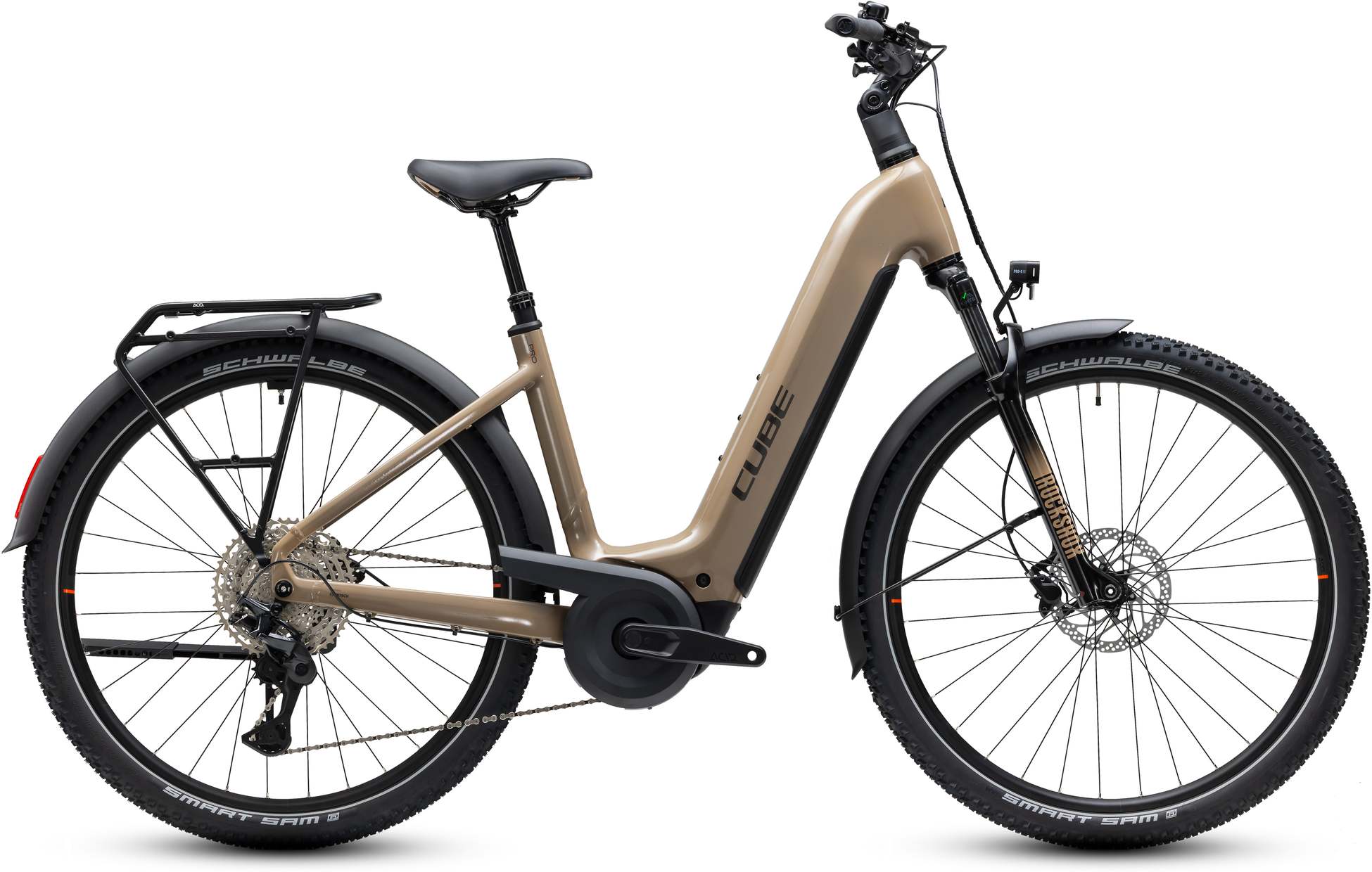 Cube Nuride Hybrid Pro 800 cappuccino´n´black Easy Entry
