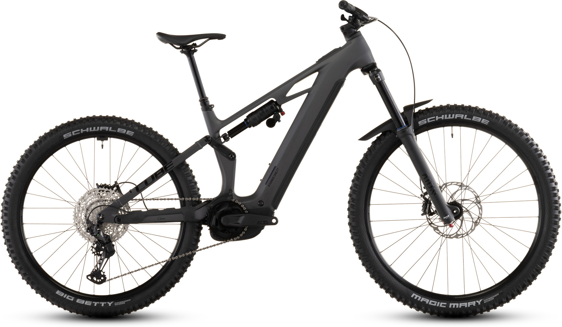 Stereo Hybrid ONE77 HPC Race 800 irongrey´n´black