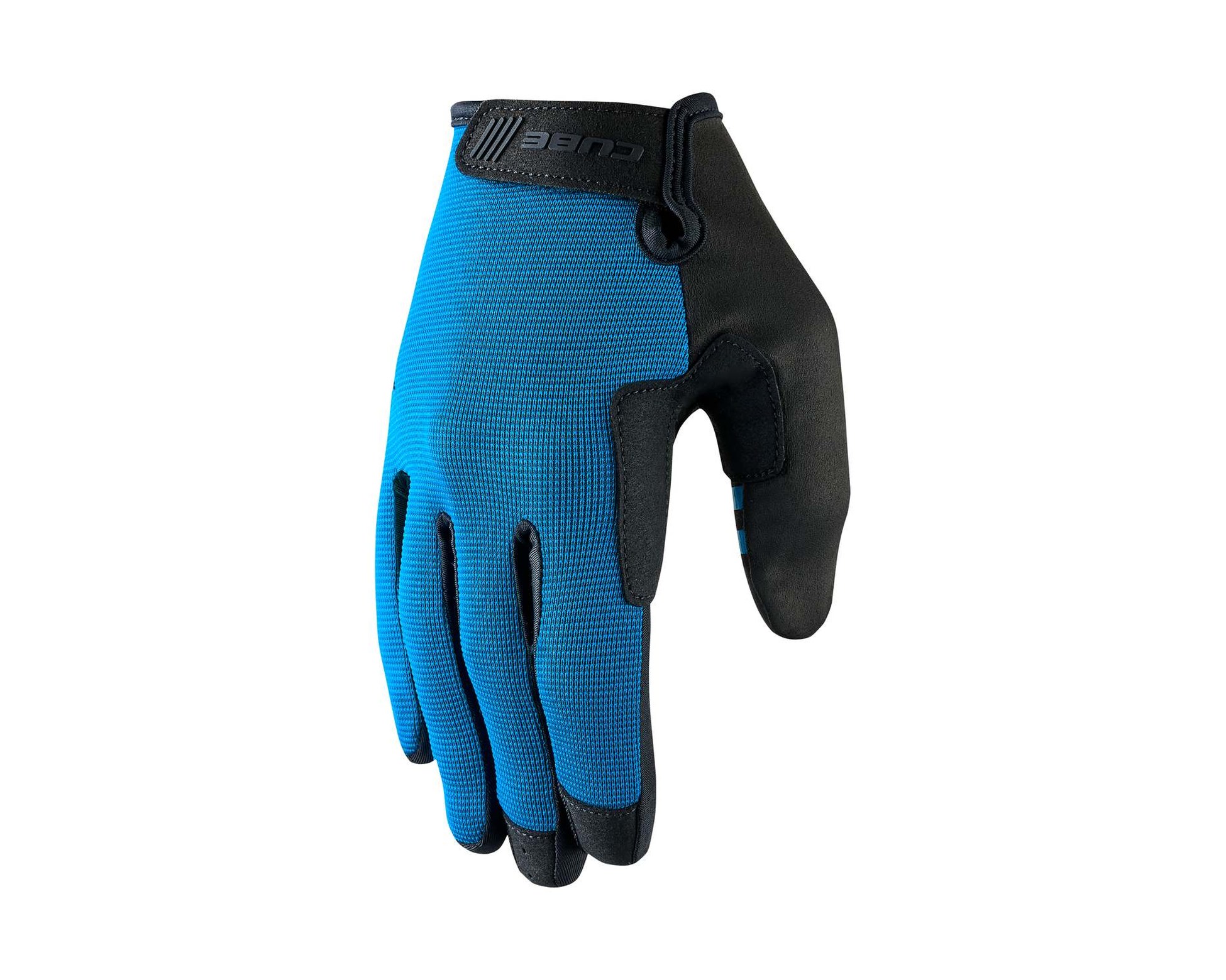 Handschuhe Gravity langfinger X Actionteam topas blue