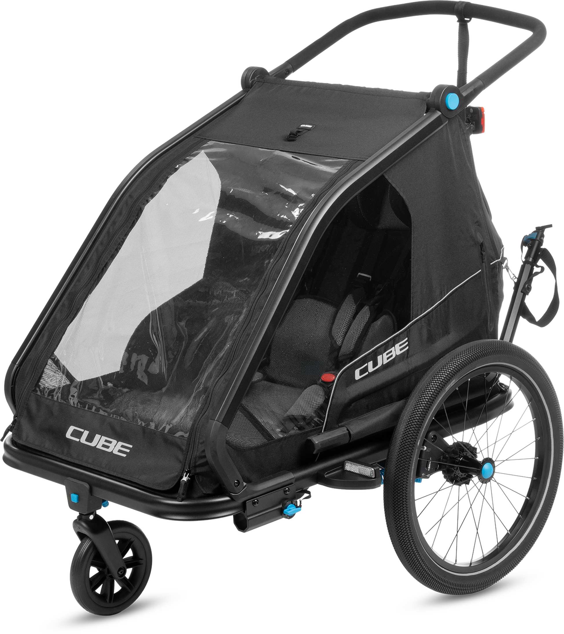 Kinder Fahrradanhänger Double CMPT