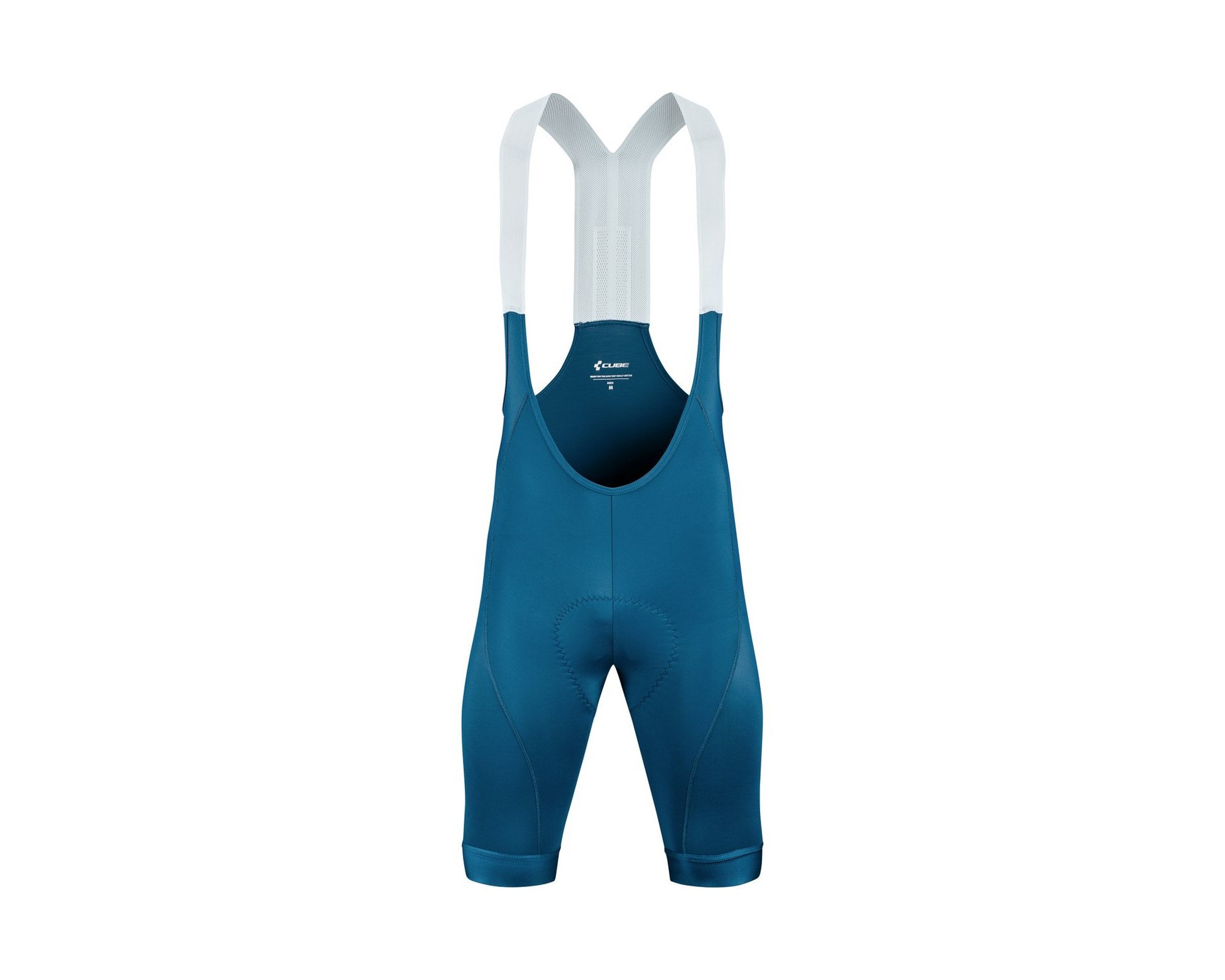 ROAD/XC Trägerhose kurz petrol