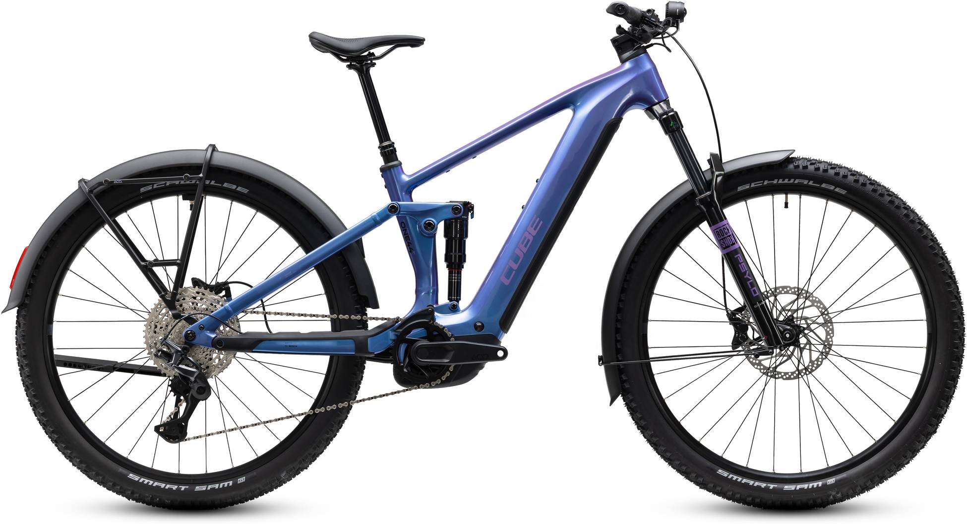 Cube Stereo Hybrid ONE44 Pro 800 FE blueiris´n´purple