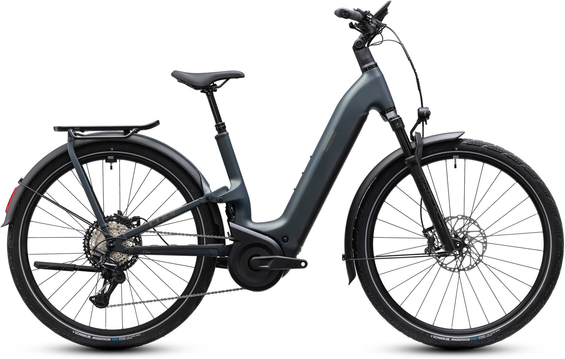 Cube Kathmandu Hybrid ONE11 HPC SLX 800 sagebrushgreen´n´chrome Easy Entry