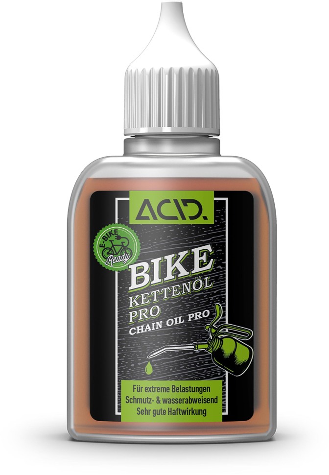 ACID Bike Kettenöl PRO 50 ml, Fahrradpflegemittel, Reinigung und Pflege, Zubehör, Ausrüstung